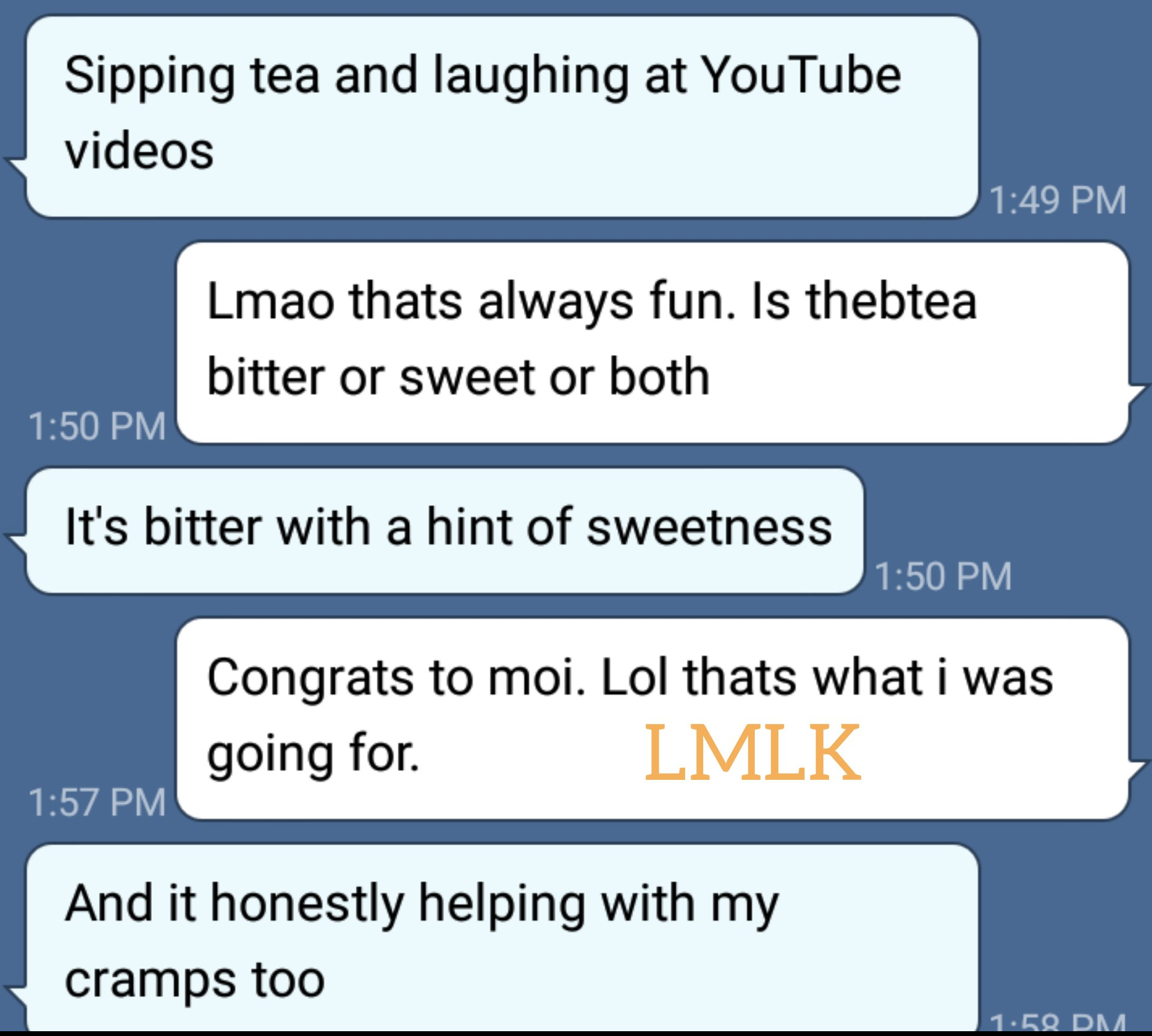 L.M.L.K TEA
